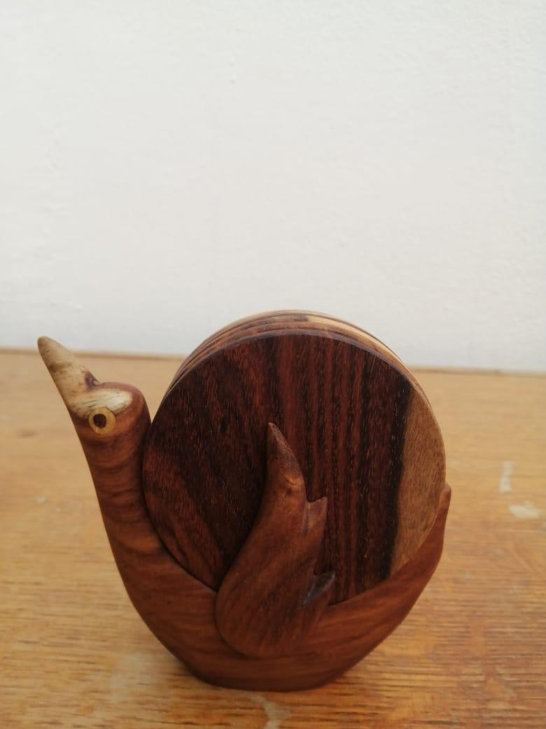 Handmade wood coasters