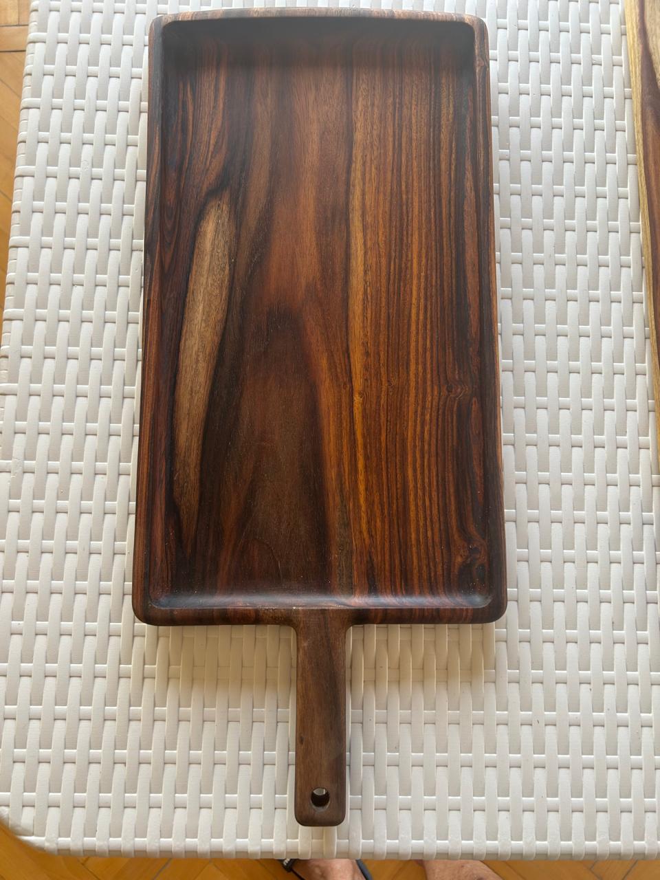Handmade presentation tray