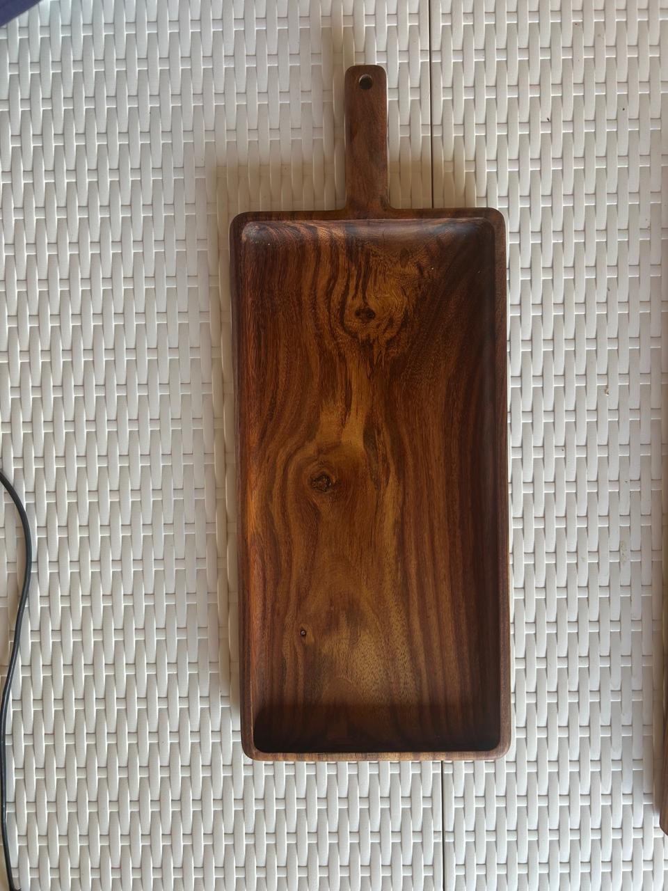 Handmade presentation tray
