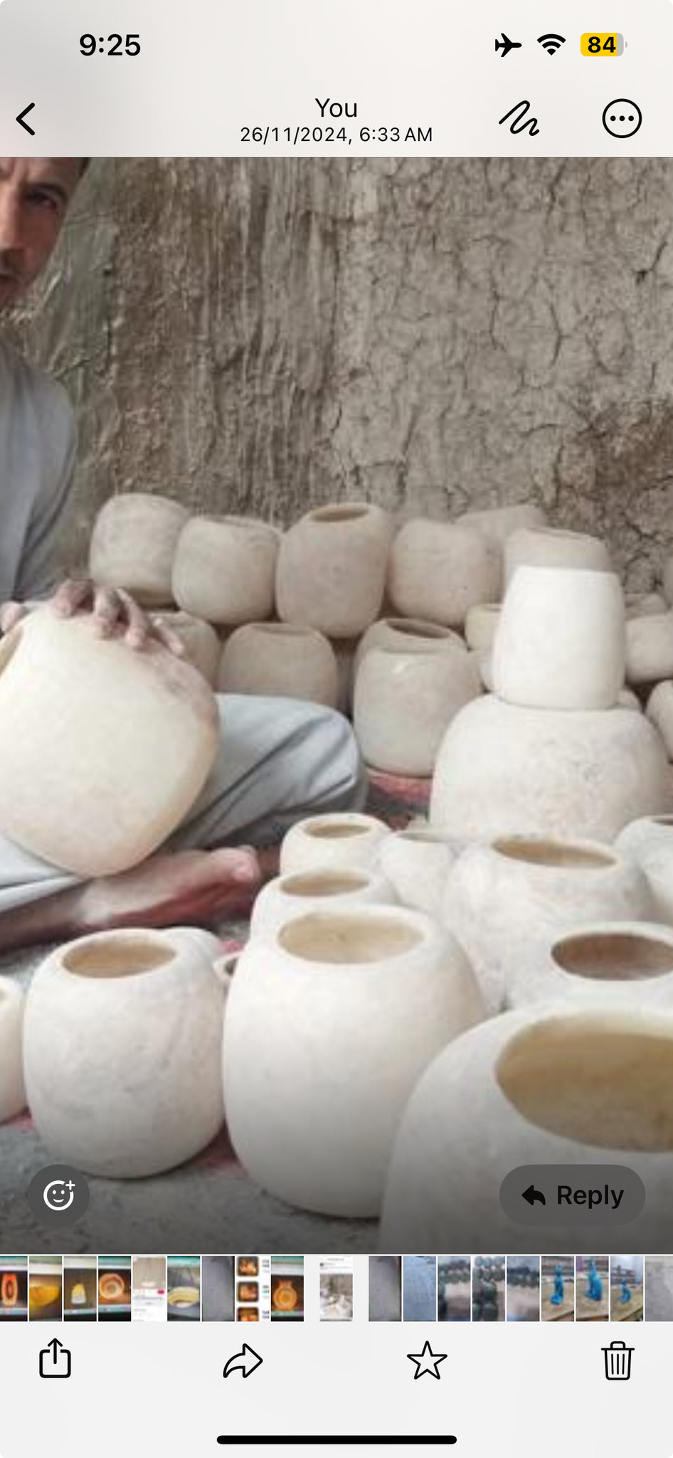 Rare white Natural Stone Alabaster Table lamp