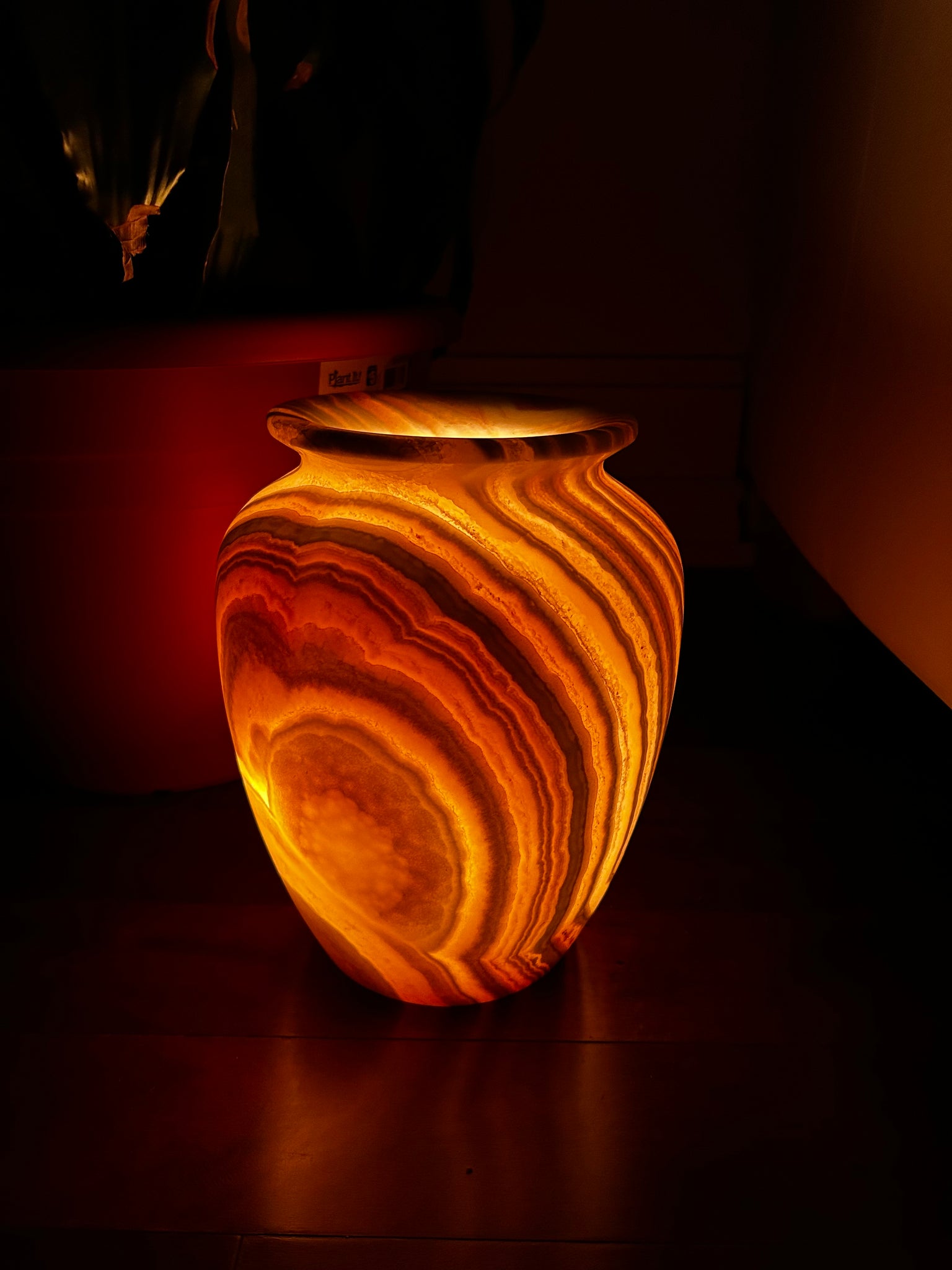 Stunning Natural Alabaster Handmade table lamp Style 3