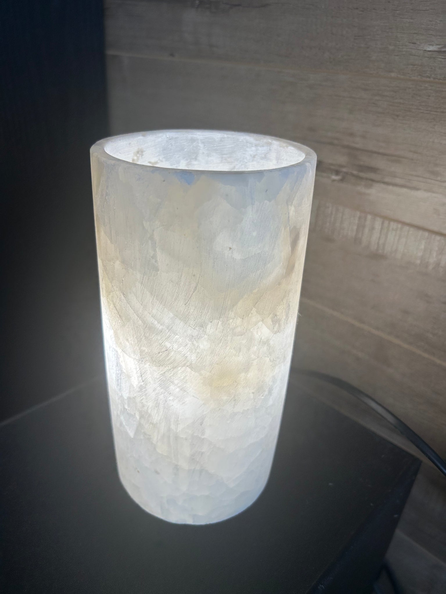 Stunning Natural Alabaster Handmade table lamp Style 7