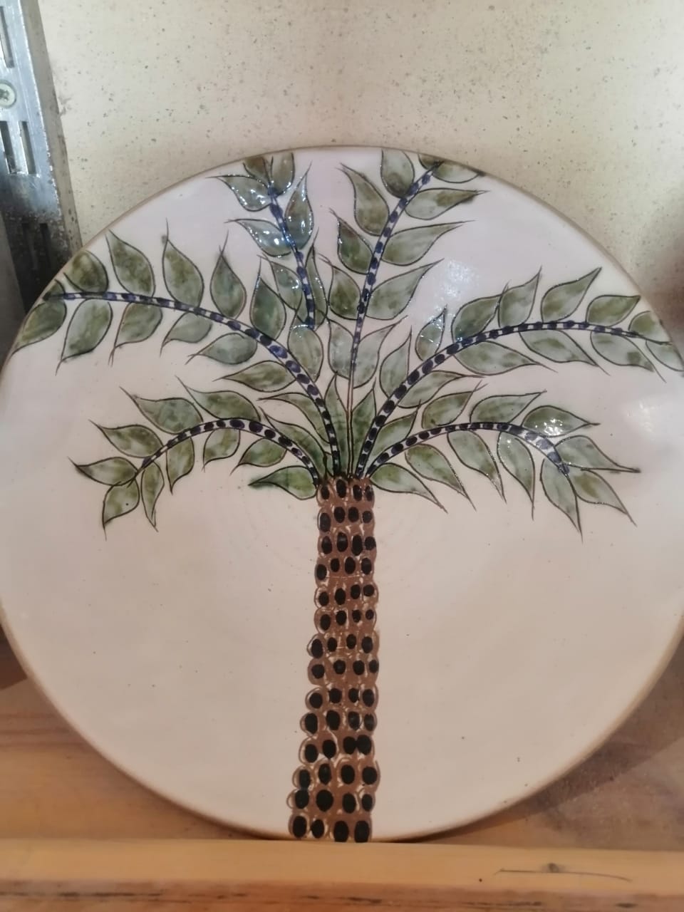 Handmade Pottery decorattive plate
