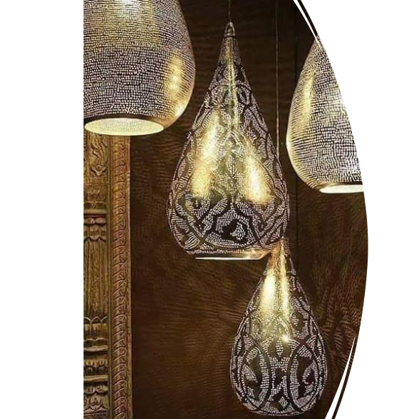 Brass Hanging Naomii