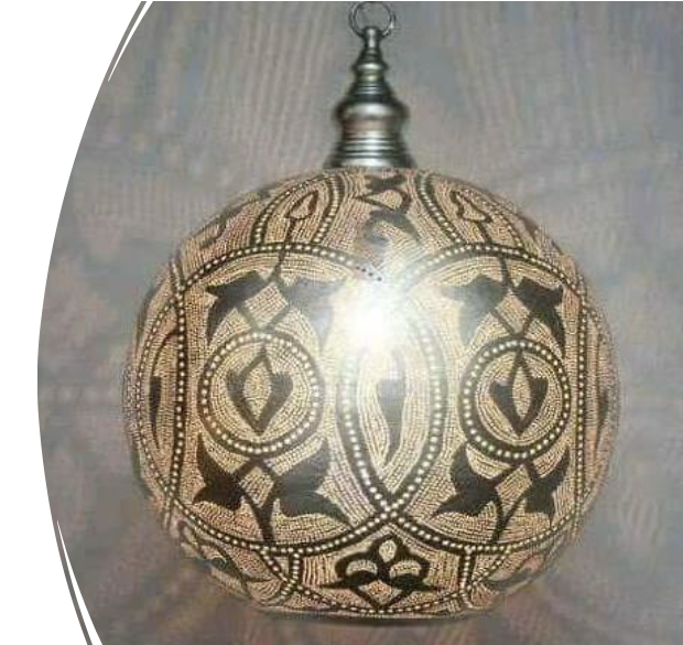 Brass Hanging Ball