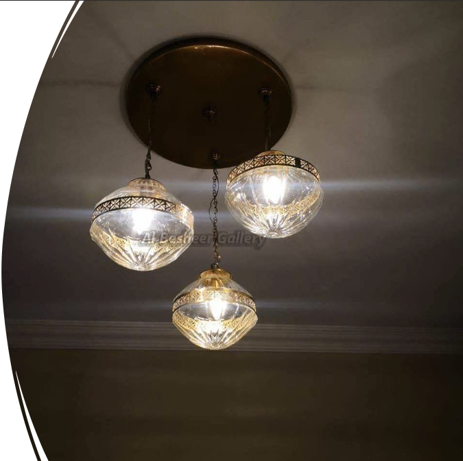 Pyrex Glass chandelier