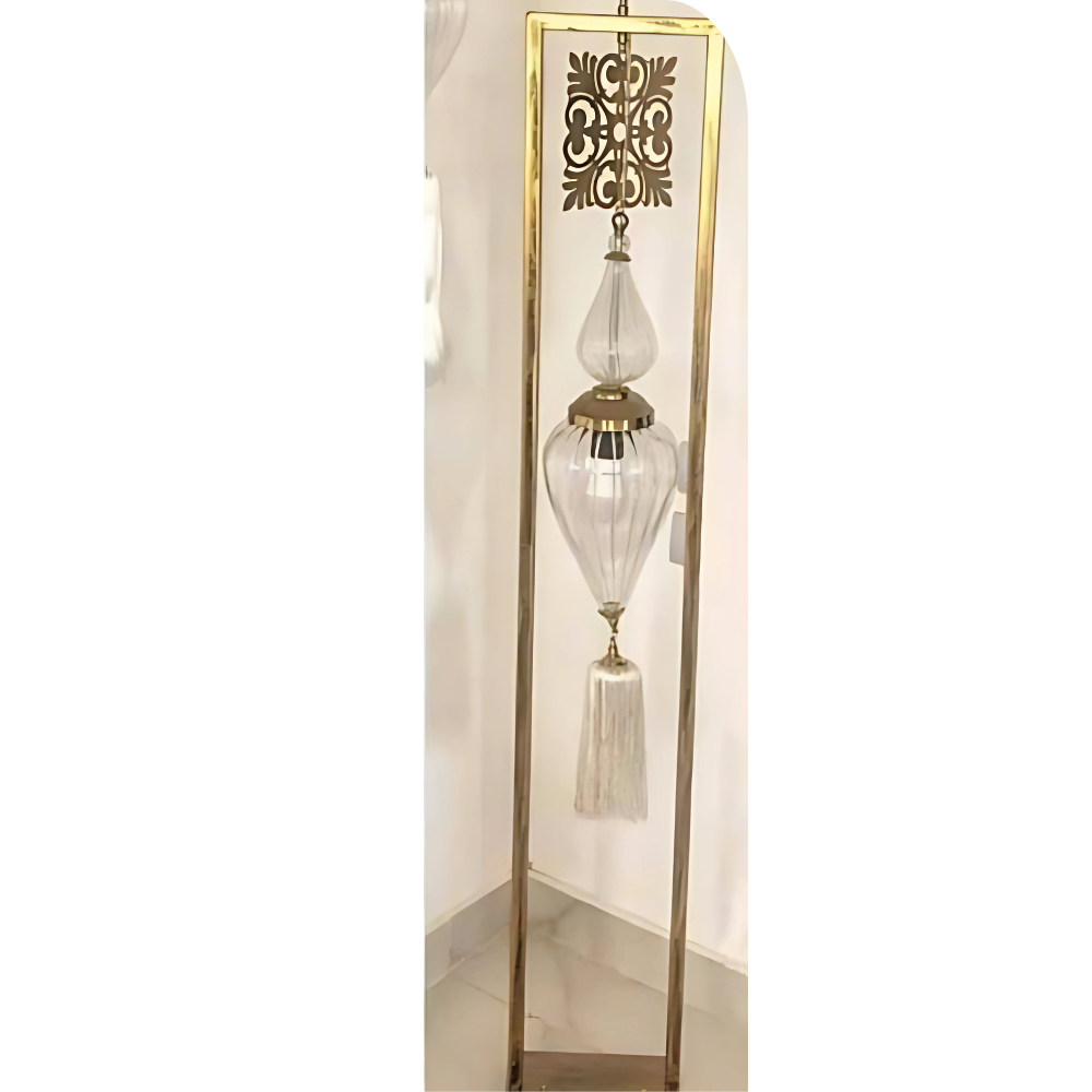 Brass Stand Lampadier
