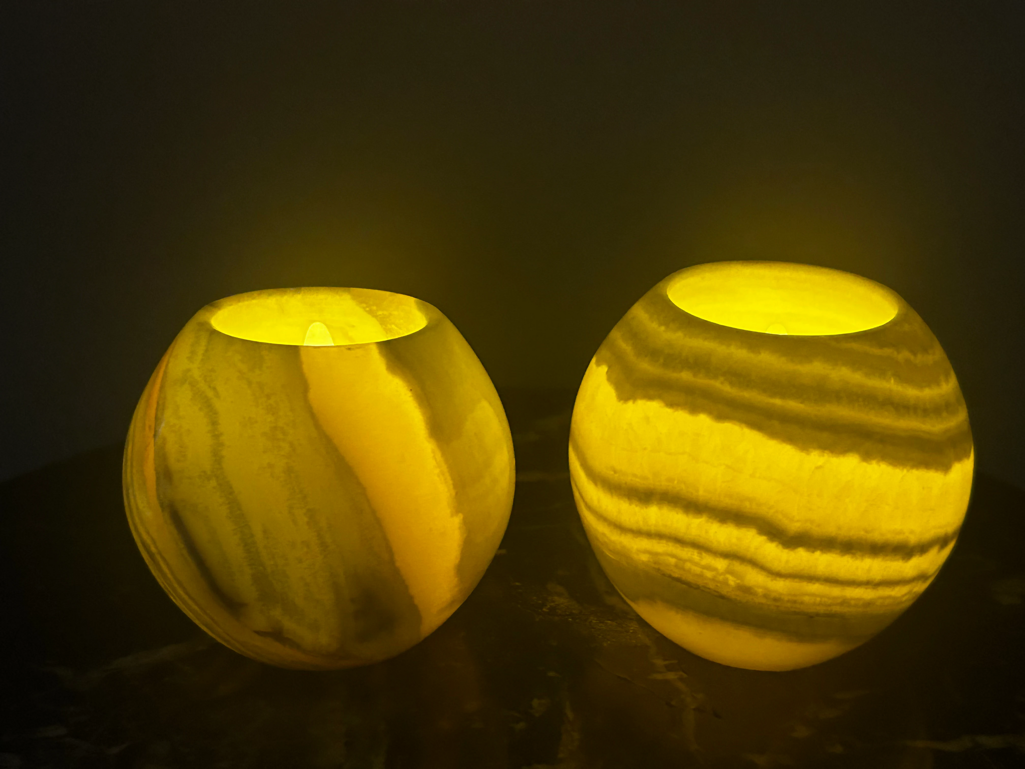 Beautiful Natural Alabaster quarried from a single piece of Stone